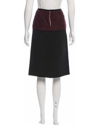 Peter Som Lace Pencil Skirt