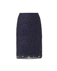 MSGM Lace Pencil Skirt
