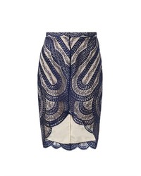 Lover Venus French Lace Pencil Skirt