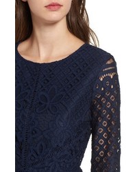 Cupcakes And Cashmere Spence Lace Sheath Dress