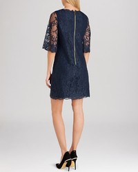 Ted baker navy outlet lace dress