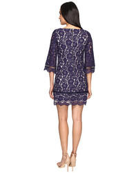 Vince Camuto Lace Elbow Sleeve Shift Dress