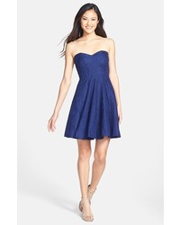 Donna Morgan Avery Lace Fit Flare Dress