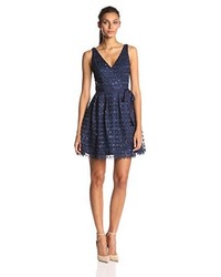 Adrianna Papell Hailey By Sleeveless Lace Dress