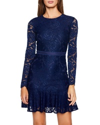 Bardot Rubi Long Sleeve Lace Dress