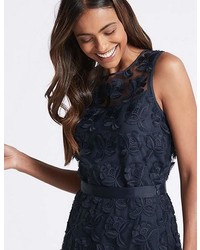 Marks and Spencer Lace Round Neck Shell Top