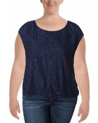 Vince Camuto Lace Sleeveless Blouse