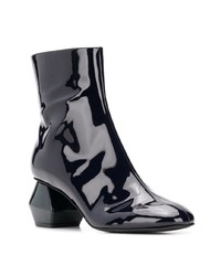 Emporio Armani Geometric Heel Ankle Boots