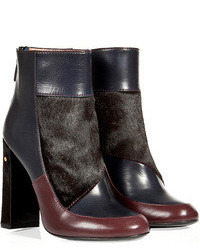Laurence Dacade Leatherhaircalf Patchwork Ankle Boots