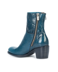 Rocco P. Mid Heel Ankle Boots