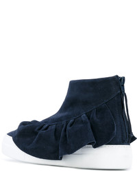 Joshua Sanders Ruches Ankle Boots