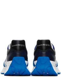Alexander McQueen Blue Runner Sneakers