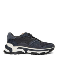 Coach 1941 Navy Monochrome C143 Runner Sneakers