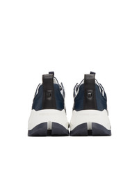 Pierre Hardy Navy Street Life Sneakers