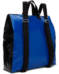 Marni Blue Pvc Two Way Tote Backpack