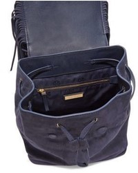 Tory Burch Harper Fringe Mini Leather Backpack