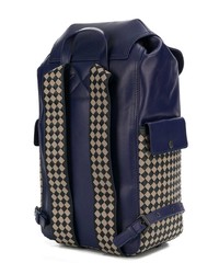 Bottega Veneta Intrecciato Checker Backpack