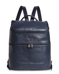 Longchamp Large Leather Backpack