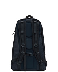 VISVIM Navy Cordura And Leather 22l Backpack
