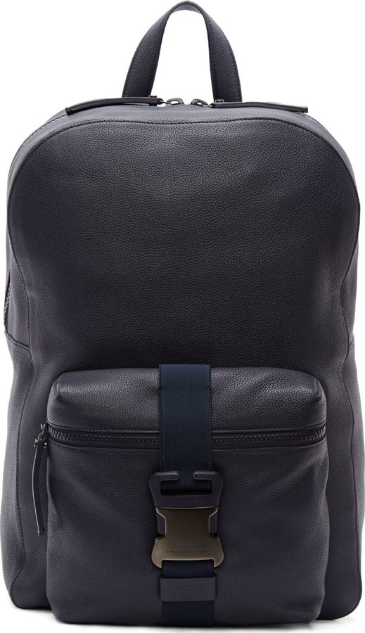 black buckle backpack