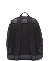 Paul Smith Navy Multi Stripe Backpack
