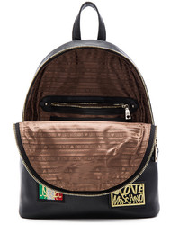Love Moschino Patch Backpack