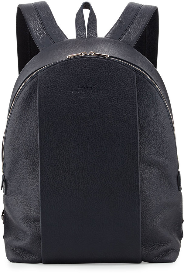 bally backpack leather