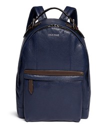 Cole Haan Truman Grainy Leather Backpack