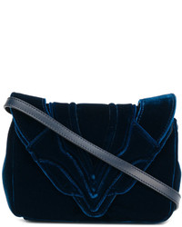 Elena Ghisellini Carved Shoulder Bag