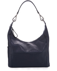 Longchamp Le Foulonn Small Leather Hobo Bag