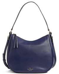 Kate Spade New York Cobble Hill Mylie Leather Hobo Blue