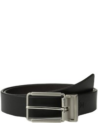 Calvin Klein 32mm Reversible Flat Strap Saffiano Leather To Smooth