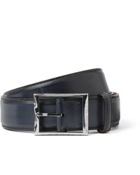 Berluti 35cm Blue Leather Belt