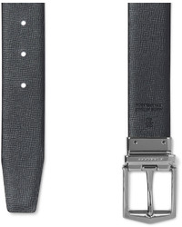 Burberry 35cm Navy Leather Belt