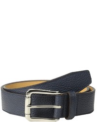 Cole Haan 35mm Feather Edge Stitch Pebble Leather Strap