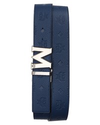 MCM Claus Reversible Leather Belt