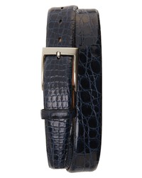 Torino Glazed Genuine Caiman Leather Belt