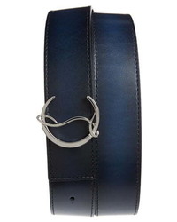 Christian Louboutin Logo Leather Belt