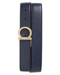 Salvatore Ferragamo Reversible Gancio Leather Belt