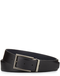 Giorgio Armani Reversible Leather Belt Blueblack