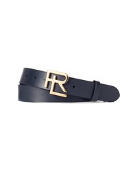 Ralph Lauren Purple Label Rl Leather Belt