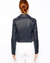 Warehouse Leather Biker Jacket