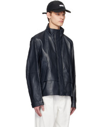 Solid Homme Leather Jacket