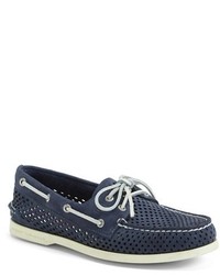 Sperry Authentic Original Perforated Leather Boat Shoe