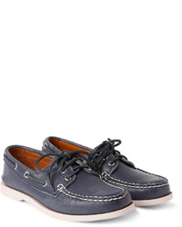 Quoddy Downeast Leather Boat Shoes