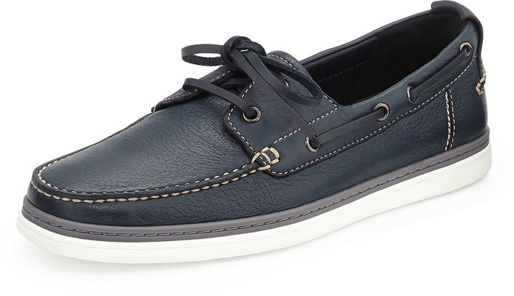 zegna boat shoes