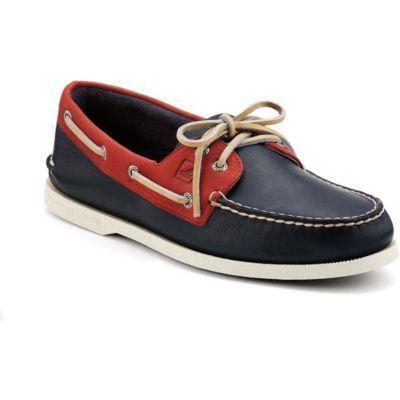 leather sperry topsiders