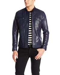 Kenneth Cole New York Kenneth Cole Moto Leather Jacket