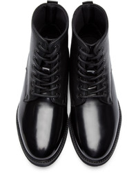 Tiger of Sweden Black Leather Charly 11 Boots