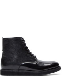 Tiger of Sweden Black Leather Charly 11 Boots